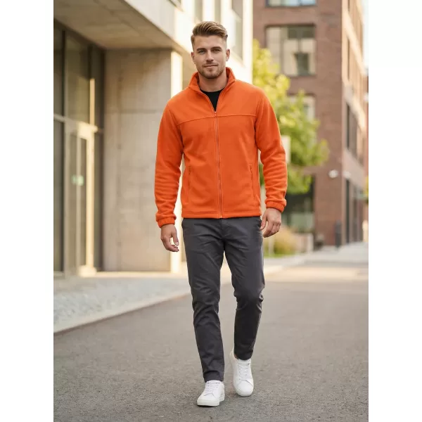  Hanorac pentru bărbați din fleece ALTISPORT NP/ALM105 PORTOCALE 