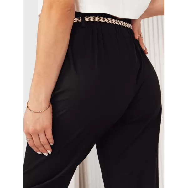  Pantaloni casual DSTREET ERLON UY2026 NEGRU 
