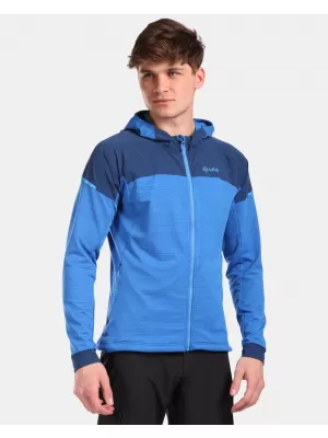 Hanorac pentru bărbați din fleece KILPI MEMPHIS-M VM0201KI ALBASTRU