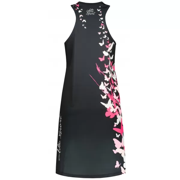  Rochie vestă funcțională premium pentru femei ALTISPORT VOJ/ALW022SAT01 NEGRU ROZ 