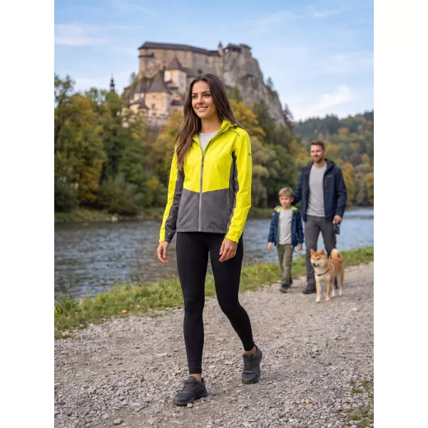  Geaca de dama ALTISPORT NoPrint NP/ALW965 GALBEN NEON 