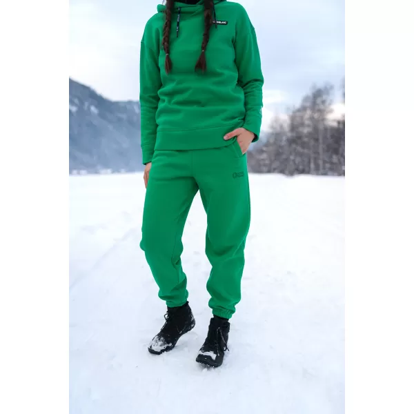  Pantaloni de trening dama din bumbac NORDBLANC BOYFRIEND NBSPL7888 VERDE 