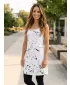 Rochie vestă funcțională premium pentru femei ALTISPORT VOJ/ALW034SAT01 ALB