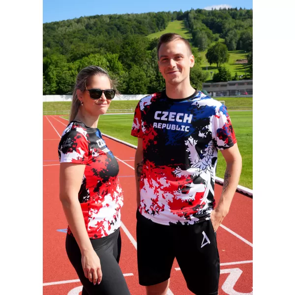  Tricou funcțional premium pentru bărbați ALTISPORT x CZE VOJ/ALM036TR01 PETE 
