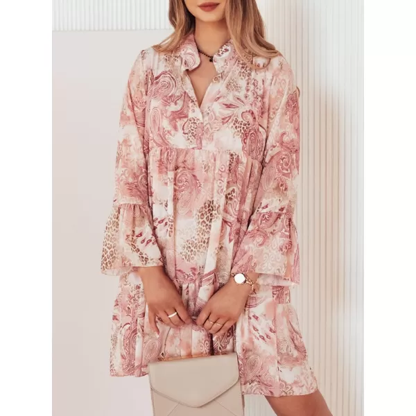  Rochie DSTREET PRINSA EY2478 ROZ 