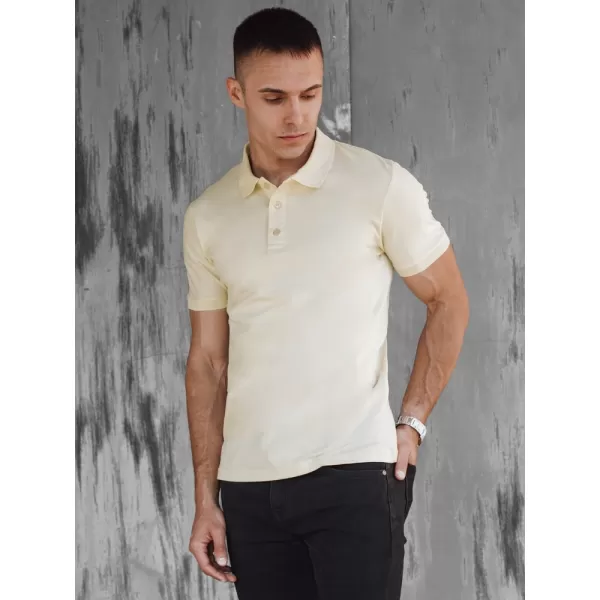  Mens t -thirt cu guler DSTREET PX0606 CHIHLIMBAR 