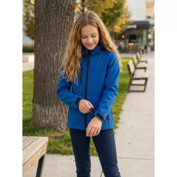  Jachetă softshell pentru copii ALTISPORT NP/ALK535 ALBASTRU REGAL 
