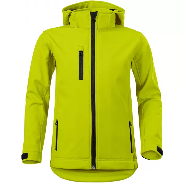  Jachetă softshell pentru copii ALTISPORT NP/ALK535 LĂMÂIE VERDE 