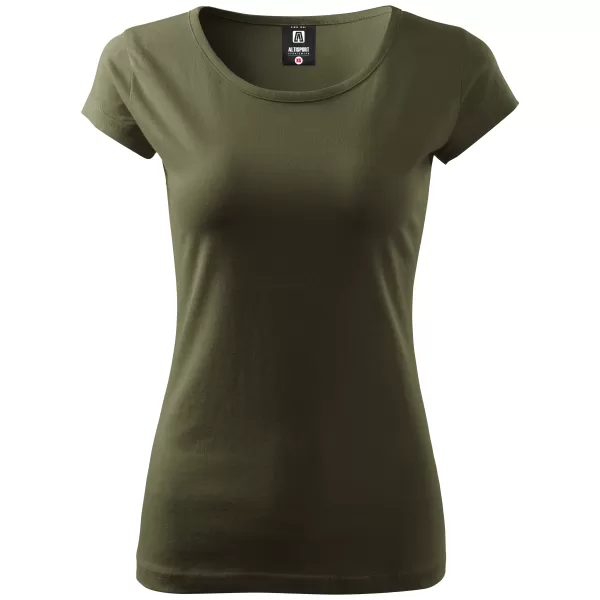  Tricou pentru femei ALTISPORT NP/ALW221 MILITAR 