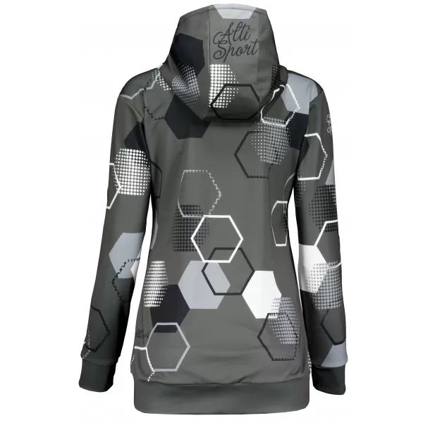  Hanorac funcțional premium pentru femei ALTISPORT VOJ/ALW037MI01 GRI 