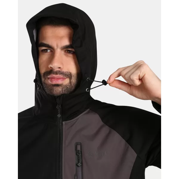 Jachetă softshell pentru bărbați KILPI BELTRA-M VM0107KI NEGRU 