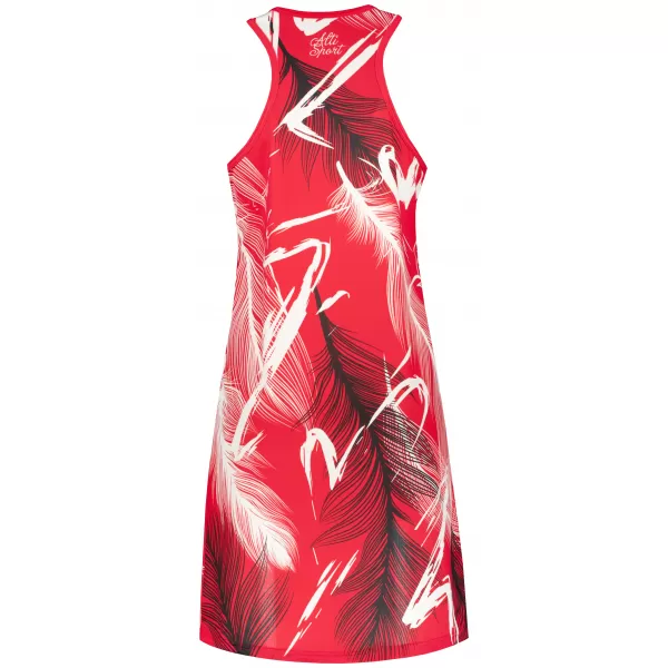  Rochie vestă funcțională premium pentru femei ALTISPORT VOJ/ALW001SAT01 ROȘU 