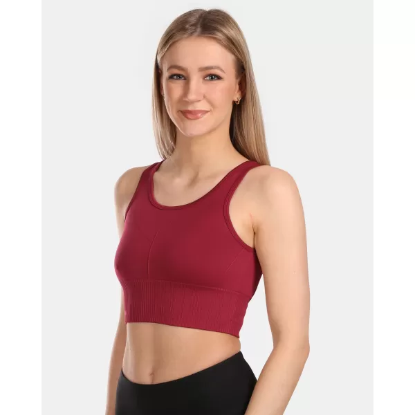  Sutien de damă KILPI LIARA-W VL0507KI ROȘU ÎNCHIS 