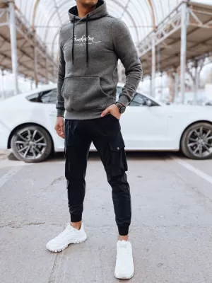 Panoul pentru bărbați DSTREET BX5705 GRI ÎNCHIS
