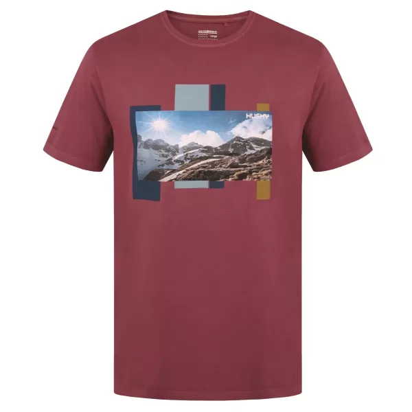  Cămaşă HUSKY TEE SKYLINE M CLARET 