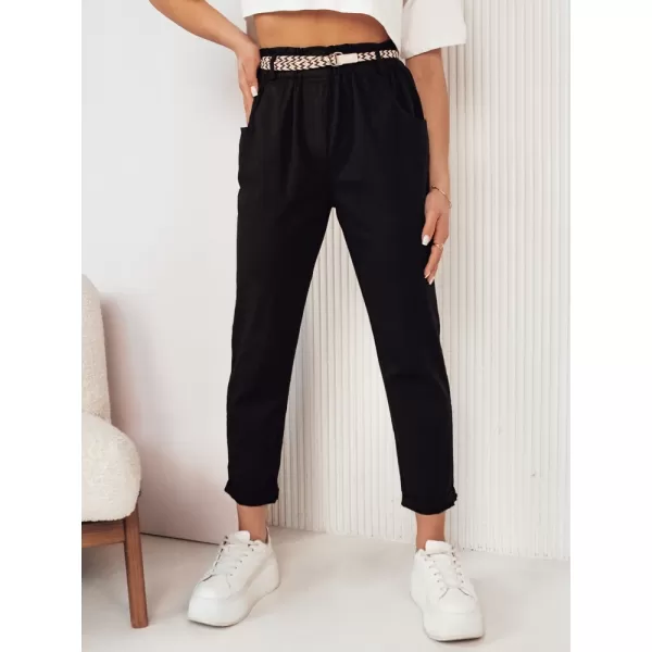  Pantaloni casual DSTREET ERLON UY2026 NEGRU 