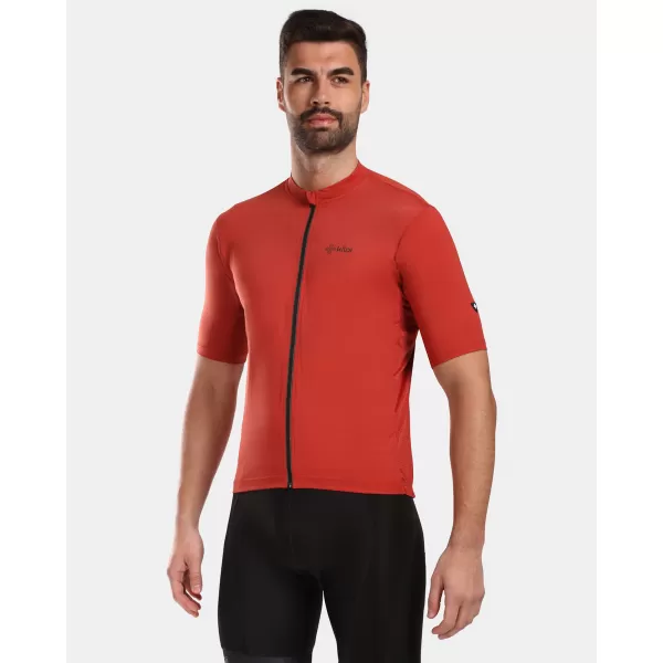  Tricou de ciclism pentru bărbați KILPI CAVALET-M VM0357KI ROȘU ÎNCHIS 