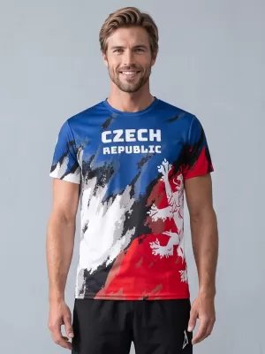 Tricou funcțional premium pentru bărbați ALTISPORT x CZE VOJ/ALM036TR01 DUNGI