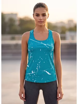Maieu premium funcțional pentru femei ALTISPORT VOJ/ALW034TIL01 SMARALD