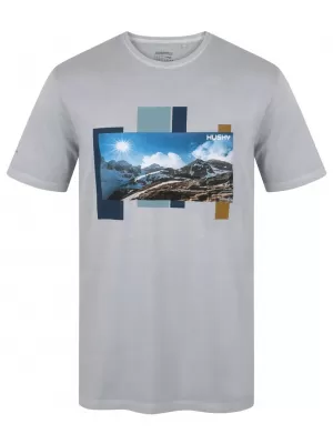 Cămaşă HUSKY TEE SKYLINE M GRI DESCHIS