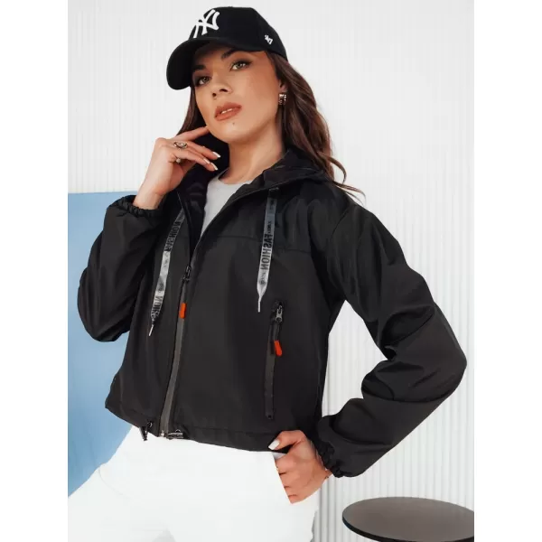  Jacheta din denim pentru femei DSTREET ALONDRASS TY4334 NEGRU 
