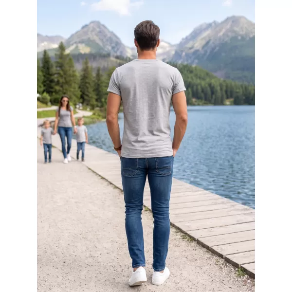 Tricou pentru bărbați ALTISPORT NoPrint NP/ALM361 EVIDENȚIERE UȘOARĂ 