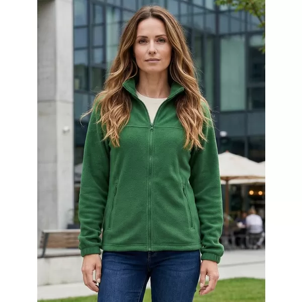  Hanorac de damă din fleece ALTISPORT NP/ALW405 STICLA VERDE 