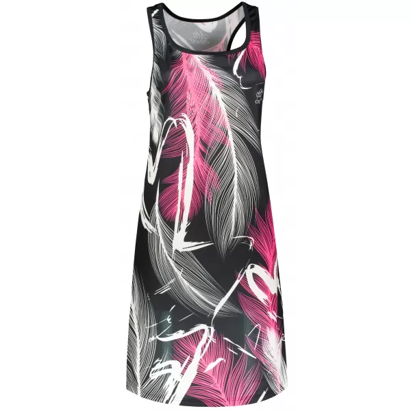  Rochie vestă funcțională premium pentru femei ALTISPORT VOJ/ALW001SAT01 NEGRU ROZ 