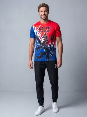 Tricou funcțional premium pentru bărbați ALTISPORT x CZE VOJ/ALM036TR01 LEU