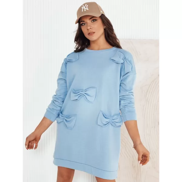  Rochie DSTREET GASTOR EY2464 ALBASTRU DESCHIS 