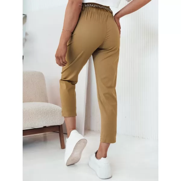  Pantalonii pentru doamne DSTREET ERLON UY2099 CARAMEL 