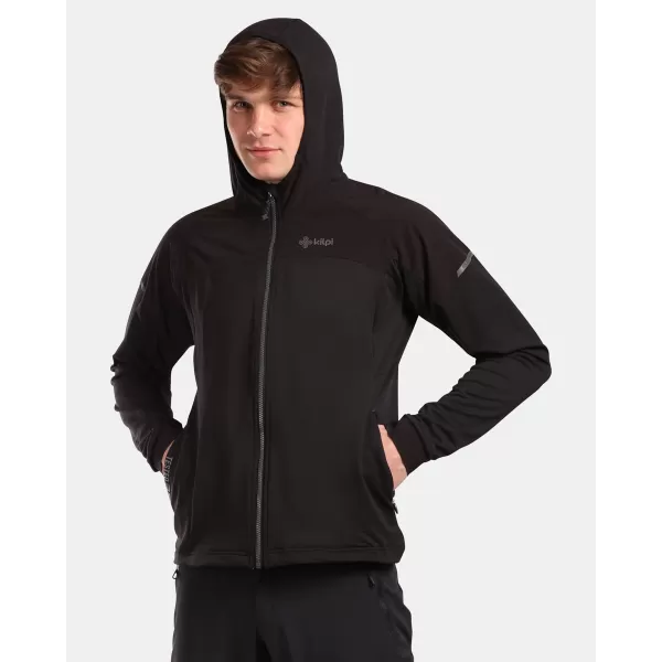  Hanorac pentru bărbați din fleece KILPI MEMPHIS-M VM0201KI NEGRU 