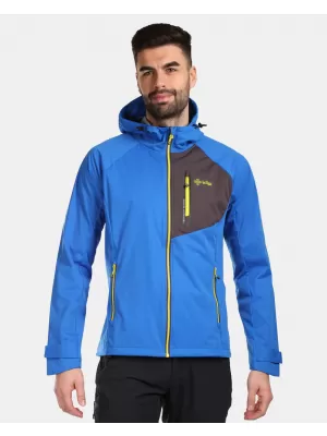 Jachetă softshell pentru bărbați KILPI BELTRA-M VM0107KI ALBASTRU