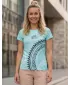 Tricou funcțional premium pentru femei ALTISPORT VOJ/ALW033TR01 ALBASTRU ÎNGHEȚ