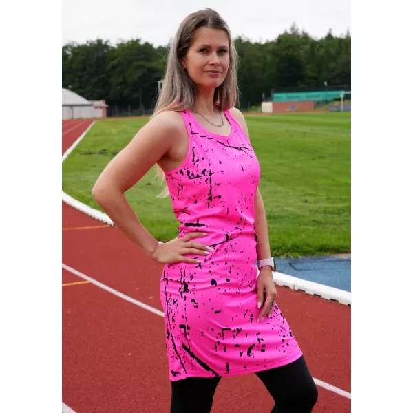  Rochie vestă funcțională premium pentru femei ALTISPORT VOJ/ALW034SAT01 ROZ NEON 