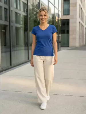Tricou pentru femei ALTISPORT NP/ALW261 ALBASTRU REGAL