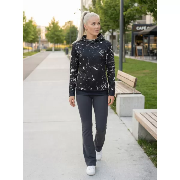  Hanorac funcțional premium pentru femei ALTISPORT VOJ/ALW034MI01 NEGRU 