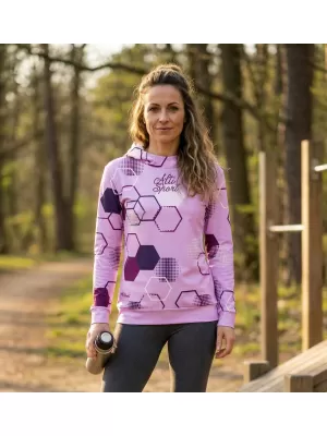 Hanorac funcțional premium pentru femei ALTISPORT VOJ/ALW037MI01 LILIAC