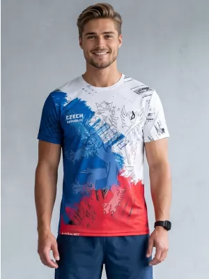 Tricou funcțional premium pentru bărbați ALTISPORT x CZE VOJ/ALM032TR01 LEU