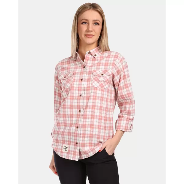  Cămașă de damă KILPI FLANNY-W VL0370KI ROZ 