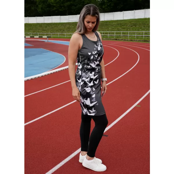  Rochie vestă funcțională premium pentru femei ALTISPORT VOJ/ALW022SAT01 GRI 