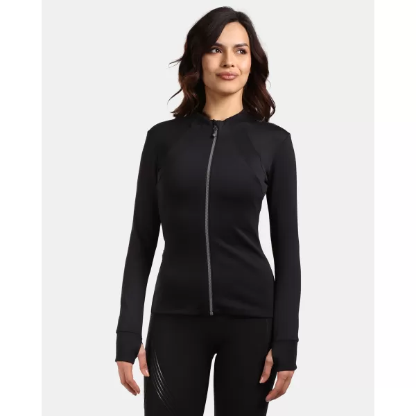  Hanorac de damă din fleece KILPI LAJEN-W VL0206KI NEGRU 