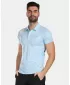 Tricou pentru bărbați cu guler KILPI OLIVA-M VM0326KI ALBASTRU DESCHIS
