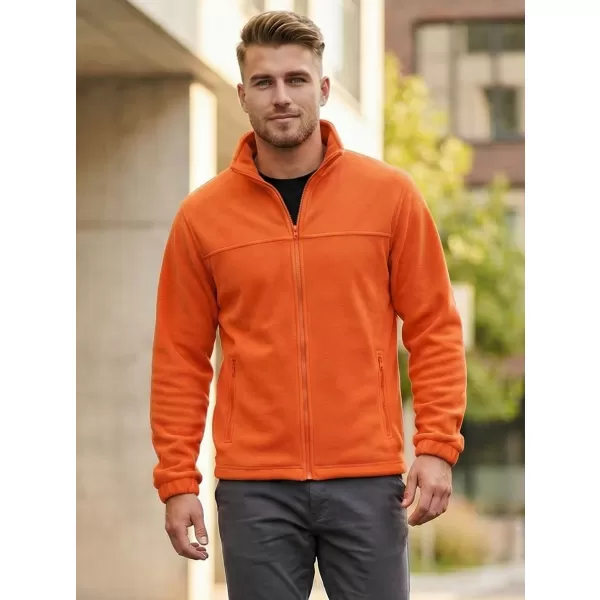  Hanorac pentru bărbați din fleece ALTISPORT NP/ALM105 PORTOCALE 