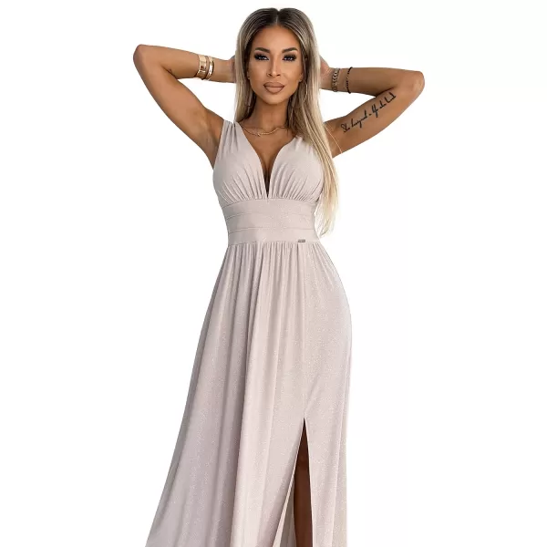  Rochie NUMOCO SUSAN 490-2 BEJ 