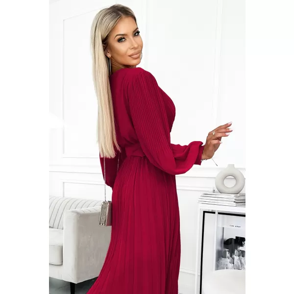  Rochie NUMOCO KLARA 414-9 ROŞU 