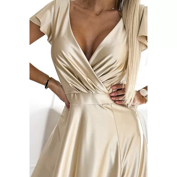  Rochie NUMOCO CRYSTAL 411-7 BEJ 