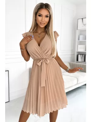 Rochie NUMOCO POLINA 374-5 BEJ