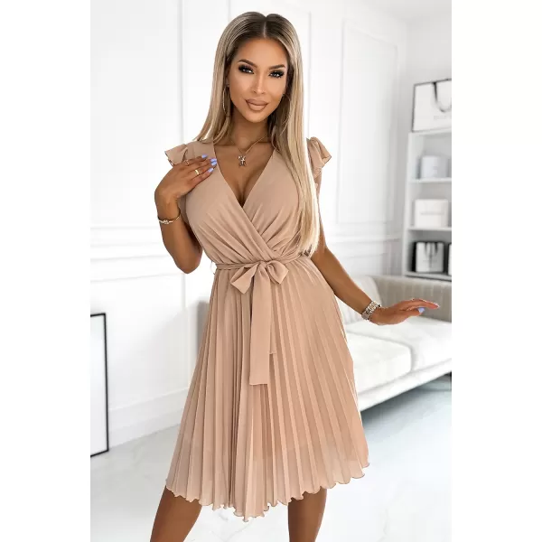  Rochie NUMOCO POLINA 374-5 BEJ 