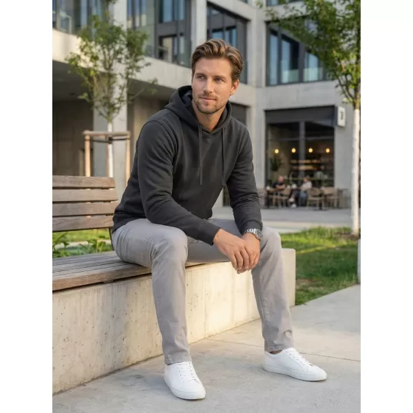  Hanorac pentru bărbați ALTISPORT NoPrint NP/ALM679NJ NEGRU 
